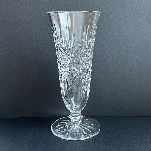 Waterford Ashborne 7” Crystal Flared Footed Vase - Picture 5 of 5